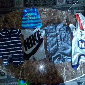 Newborn baby boy clothes lot
